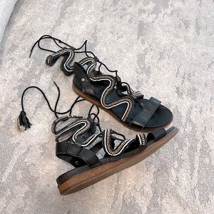 Pikolinos beaded sandals